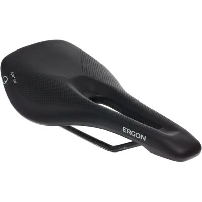 Sella da bicicletta da strada femminile Ergon SR Sport - Gel, nero, S/M Sella da bicicletta da strada femminile Ergon SR Sport - Gel, nero, S/M