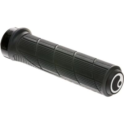 Manopole da mountain bike Ergon GD1 Evo - Coniche, Clip in alluminio, Nero Manopole da mountain bike Ergon GD1 Evo - Coniche, Clip in alluminio, Nero
