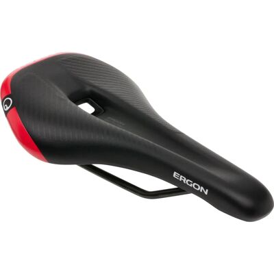Selle VTT Hommes Ergon SM Pro - Rouge Risqué - Petit/Moyen - Publicité Selle VTT Hommes Ergon SM Pro - Rouge Risqué - Petit/Moyen - Publicité