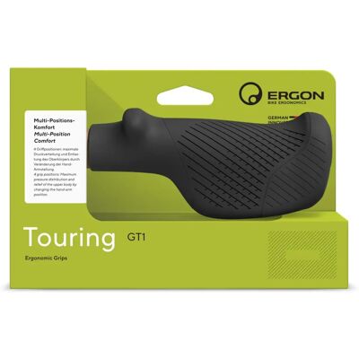 Ergon GT1-S Schwarze Fahrradgriffe klein Ergon GT1-S Schwarze Fahrradgriffe klein