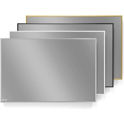 VASNER Zipris S Infrarotheizung - Wandmontage, 600W, 110x60cm, Silber VASNER Zipris S Infrarotheizung - Wandmontage, 600W, 110x60cm, Silber