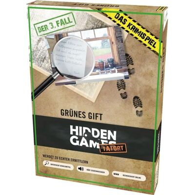 Hidden Games Enquête 3 Cadeau Vert Jeu d'Évasion - Publicité Hidden Games Enquête 3 Cadeau Vert Jeu d'Évasion - Publicité