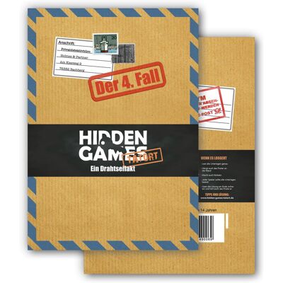 Hidden Games - HGFA04ED - Case 4 - Detektiv - Brettspiel Hidden Games - HGFA04ED - Case 4 - Detektiv - Brettspiel