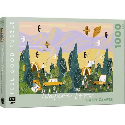 Edition Michael Fischer Nature Love: Happy Camper Puzzle - 1000 Teile Edition Michael Fischer Nature Love: Happy Camper Puzzle - 1000 Teile