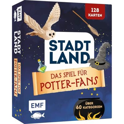 Edition Fischer Kartenspiel: Stadt, Land,... Das inoffizielle Spiel für Potterheads mit 128 Karten Edition Fischer Kartenspiel: Stadt, Land,... Das inoffizielle Spiel für Potterheads mit 128 Karten