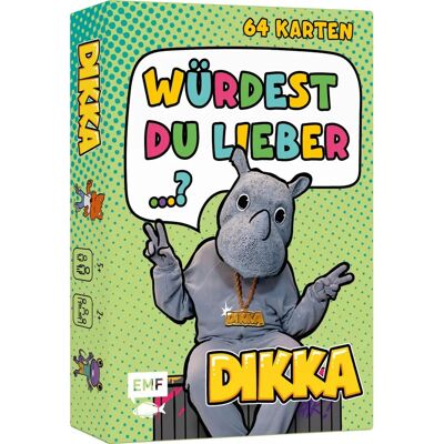Michael Fischer Kaartspel: Zou je liever...? Rhino-sterke vragen voor kids met Dikka - 64 kaarten Plezier vanaf 5 jaar Michael Fischer Kaartspel: Zou je liever...? Rhino-sterke vragen voor kids met Dikka - 64 kaarten Plezier vanaf 5 jaar