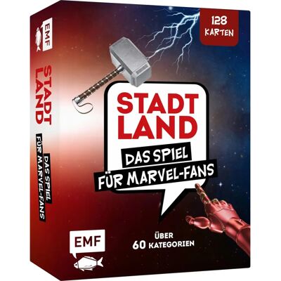 Fischer Stadt Land Marvel Kartenspiel - Card Game Fischer Stadt Land Marvel Kartenspiel - Card Game