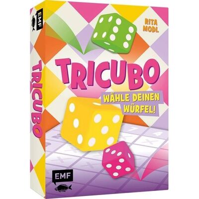 Michael Fischer Jeu de Dés Tricubo - Pour 1-5 Joueurs - 7 à 99 ans - Première Édition - Publicité Michael Fischer Jeu de Dés Tricubo - Pour 1-5 Joueurs - 7 à 99 ans - Première Édition - Publicité