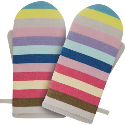 Remember REOH05 Gants de four - Multicolore Coton et Polyester - Publicité Remember REOH05 Gants de four - Multicolore Coton et Polyester - Publicité