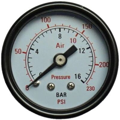 Aerotec - 9415451 - Ø40 - 1/4 AG - Manometer Aerotec - 9415451 - Ø40 - 1/4 AG - Manometer