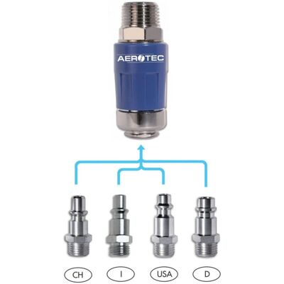 Aerotec 2005305 Safety Coupling - Air Compressor Safety Coupling Aerotec 2005305 Safety Coupling - Air Compressor Safety Coupling