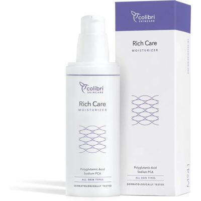Colibri Skincare Rich Care Moisturizer - Hidratante, Calmante, Fortalece a barreira - Creme Colibri Skincare Rich Care Moisturizer - Hidratante, Calmante, Fortalece a barreira - Creme