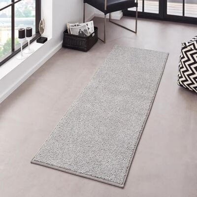 Hanse Home Pure 100 Teppich - Rechteckig, Grau, 80x400 cm Hanse Home Pure 100 Teppich - Rechteckig, Grau, 80x400 cm