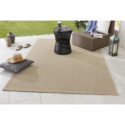 NORTHRUGS Match Beige Tapijt - Binnen & buiten, modern, vlakweefsel NORTHRUGS Match Beige Tapijt - Binnen & buiten, modern, vlakweefsel