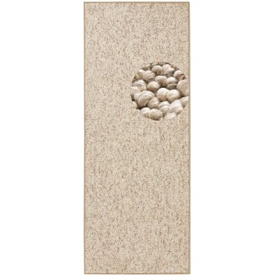 HANSE HOME Wolly 2 Teppich - Beige/Braun, 80x200 cm, Maschinell getuftet HANSE HOME Wolly 2 Teppich - Beige/Braun, 80x200 cm, Maschinell getuftet