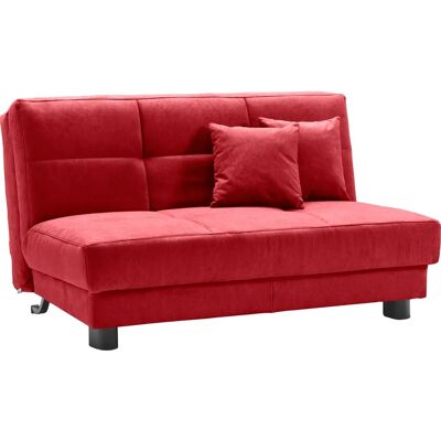 Ell Tilda Schlafsofa - 160x90x100cm - Rot - Schlafsofa Ell Tilda Schlafsofa - 160x90x100cm - Rot - Schlafsofa