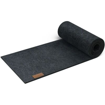 Hoffmann Germany - Eleganter Tischläufer 100x30/150x40 - Anthrazit - Filz - Table Runner Hoffmann Germany - Eleganter Tischläufer 100x30/150x40 - Anthrazit - Filz - Table Runner