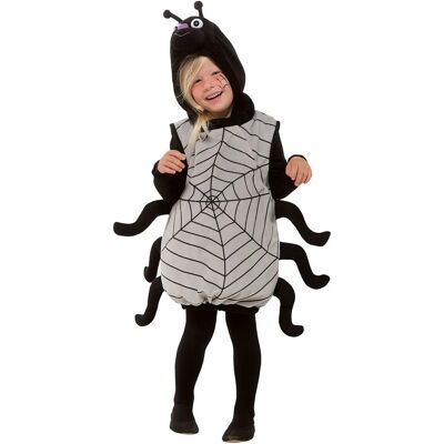 buttinette Graues Spinnen-Kostüm für Kinder - Unisex buttinette Graues Spinnen-Kostüm für Kinder - Unisex