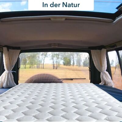 DI QUATTRO Komfortschaummatratze Caravan - 90x10x190 cm - Atmungsaktiv DI QUATTRO Komfortschaummatratze Caravan - 90x10x190 cm - Atmungsaktiv