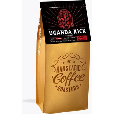 Hanseatic Uganda Kick Espresso - Ganze Bohne - 250 g - Intensität 6/6 Hanseatic Uganda Kick Espresso - Ganze Bohne - 250 g - Intensität 6/6