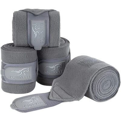 Equinate - Harmony Bandagen - Grau - Pony - Fleece-Bandagen Equinate - Harmony Bandagen - Grau - Pony - Fleece-Bandagen