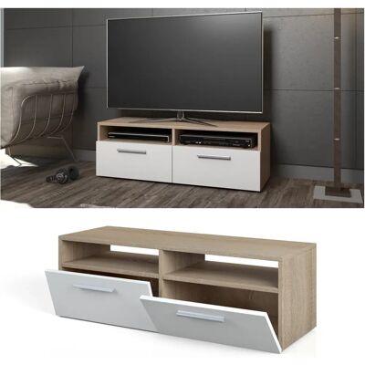 Vicco Mueble TV Sonoma - Modelo Diego - 95x38cm - Diseño Moderno Vicco Mueble TV Sonoma - Modelo Diego - 95x38cm - Diseño Moderno
