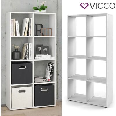 Separador de ambientes Vicco Scutum Blanco - 8 Compartimentos Separador de ambientes Vicco Scutum Blanco - 8 Compartimentos