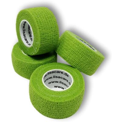 LisaCare - Cerotti dita 2,5x4,5m - verde chiaro - 4 pz - Cerotto LisaCare - Cerotti dita 2,5x4,5m - verde chiaro - 4 pz - Cerotto