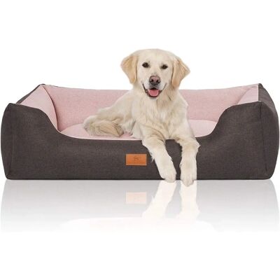 Knuffelwuff - Luke - Rosa - Velour - Hundebett Knuffelwuff - Luke - Rosa - Velour - Hundebett