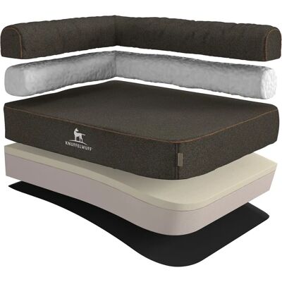 Knuffelwuff Marlie - Schwarz L Memory-Schaum Hundebett Knuffelwuff Marlie - Schwarz L Memory-Schaum Hundebett