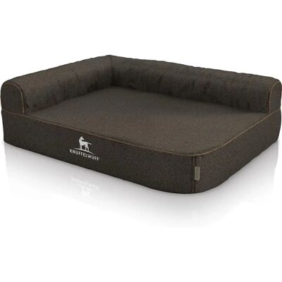Knuffelwuff - Marlie - Schwarz Velours - Memory Foam - Orthopädisches Hundebett Knuffelwuff - Marlie - Schwarz Velours - Memory Foam - Orthopädisches Hundebett
