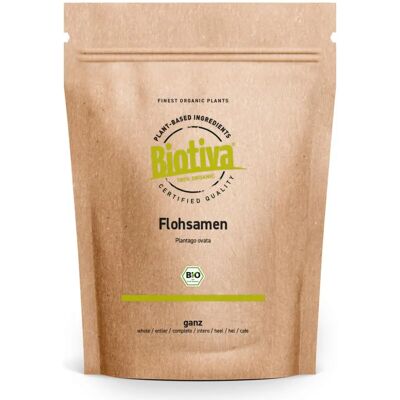 Biotiva - Psyllium Whole Seeds - Biologico - Integrali - Semi di Psyllio Biotiva - Psyllium Whole Seeds - Biologico - Integrali - Semi di Psyllio