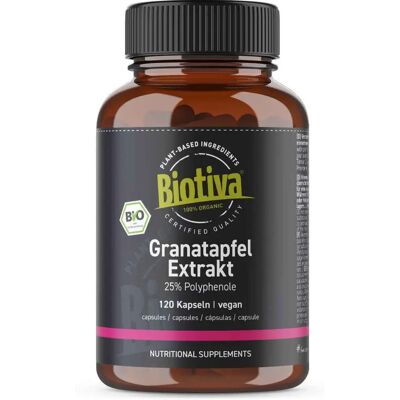 Biotiva - Melograno capsule - Biologico - Dietary supplement Biotiva - Melograno capsule - Biologico - Dietary supplement