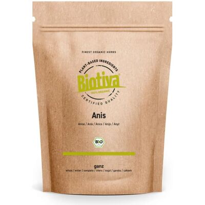 Biotiva Anise - Whole Organic Spice 250g from Egypt Biotiva Anise - Whole Organic Spice 250g from Egypt