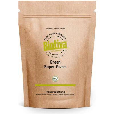 Good Organics GmbH - Green Super Grass - 400 g - Biologique - Poudre - Publicité Good Organics GmbH - Green Super Grass - 400 g - Biologique - Poudre - Publicité