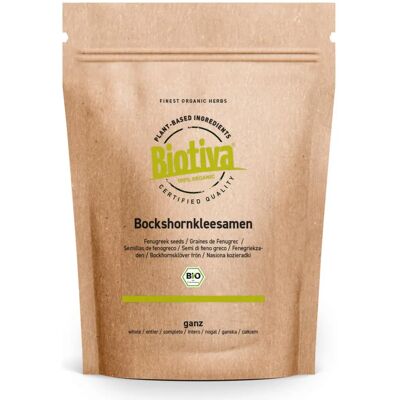 Biotiva Semi di Fieno Greco Biologici - 100g Spezia Biotiva Semi di Fieno Greco Biologici - 100g Spezia