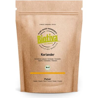 Biotiva Coriandre Biologique - Épice Moulu - 100g - Publicité Biotiva Coriandre Biologique - Épice Moulu - 100g - Publicité