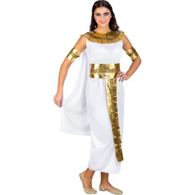Costume pour femmes TecTake - Reine égyptienne, robe longue avec cape, accents dorés - Publicité Costume pour femmes TecTake - Reine égyptienne, robe longue avec cape, accents dorés - Publicité