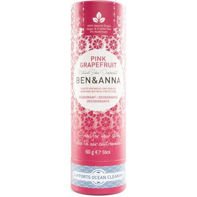 Ben & Anna - Pink Grapefruit - 60g - PaperStick - Deodorant Ben & Anna - Pink Grapefruit - 60g - PaperStick - Deodorant