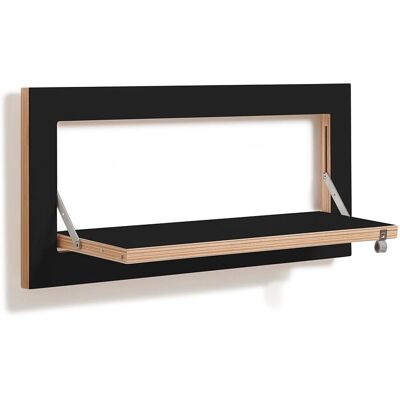 Étagère Fläpps Noire 60x27 cm - Ambivalenz - Publicité Étagère Fläpps Noire 60x27 cm - Ambivalenz - Publicité