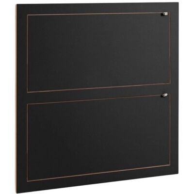Étagère modulable Ambivalenz Fläpps 80x80 cm - Noir - Publicité Étagère modulable Ambivalenz Fläpps 80x80 cm - Noir - Publicité