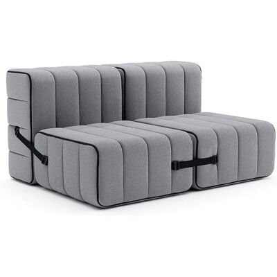 Canapé modulable Ambivalenz - Vert clair - Publicité Canapé modulable Ambivalenz - Vert clair - Publicité