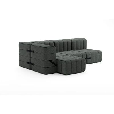 Système de Canapés Modulaires Ambivalenz Curt - 9 Pièces - Publicité Système de Canapés Modulaires Ambivalenz Curt - 9 Pièces - Publicité