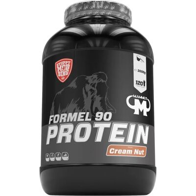 Mammut Proteinpulver - 3000g - Sahne-Nuss Geschmack Mammut Proteinpulver - 3000g - Sahne-Nuss Geschmack