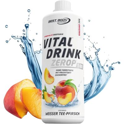 Best Body Nutrition ZEROP Fehér tea őszibarack ital-koncentrátum - Szirup Best Body Nutrition ZEROP Fehér tea őszibarack ital-koncentrátum - Szirup
