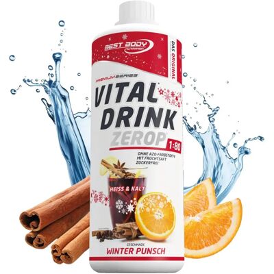 Best Body Nutrition Vital Drink ZEROP - Limitovaná edice zimního punče - Koncentrát na nápoj Best Body Nutrition Vital Drink ZEROP - Limitovaná edice zimního punče - Koncentrát na nápoj