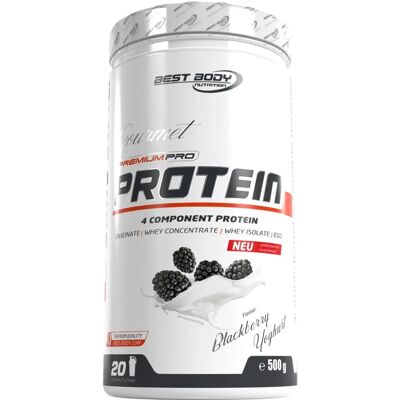 Best Body Nutrition Gourmet Premium Pro Protein - Brombeere Joghurt - Proteinpulver Best Body Nutrition Gourmet Premium Pro Protein - Brombeere Joghurt - Proteinpulver