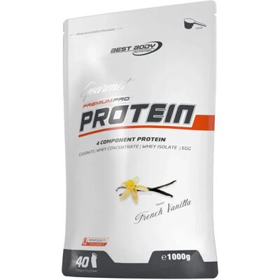 Best Body Nutrition Gourmet Premium Pro Protein French Vanilla - 1000g Best Body Nutrition Gourmet Premium Pro Protein French Vanilla - 1000g