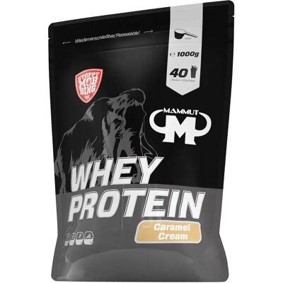 Mammut Nutrition Whey Protein Caramel Cream - Whey Protein - 1000 g Mammut Nutrition Whey Protein Caramel Cream - Whey Protein - 1000 g