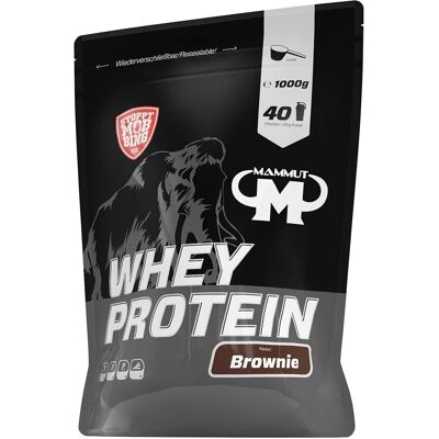 Mammut Nutrition Whey Protein Brownie - 1000g - Sportnahrung Mammut Nutrition Whey Protein Brownie - 1000g - Sportnahrung
